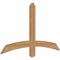 Ekena Millwork Bellingham Timber Gable Bracket, Western Red Cedar, 48"W x 28"H x 1 1/2"D x 3 1/2"F, 14/12 Pitch GBW048X28X0204BEL00SWR - alternate 4